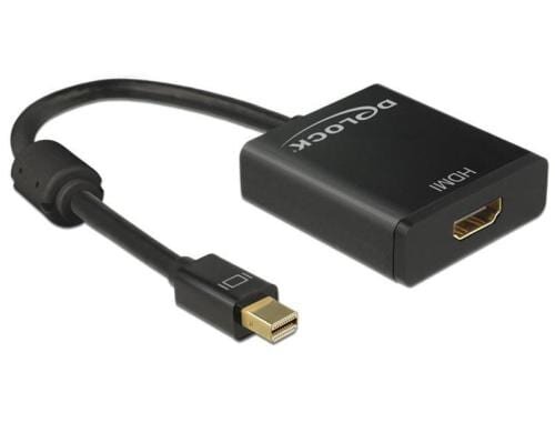 Monitoradapter Mini-DisplayPort zu HDMI 4K schwarz, 4K Support, aktiv