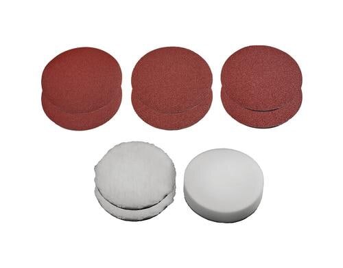 Einhell Polierhauben und Schleifscheiben div. Körnungen