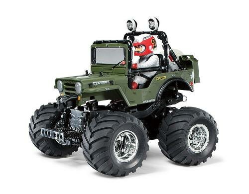 Tamiya Wild Willy 2 WR-02 Bausatz, 1:10, 2WD, WR-02G Chassis