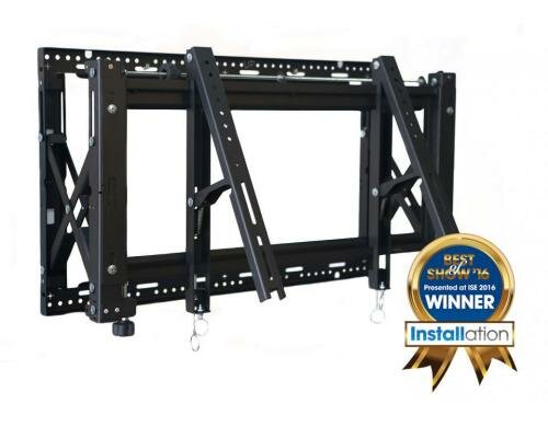 Video Wall Halterung  Edbak 42-65 bis max. 60kg Tragkraft, schwarz