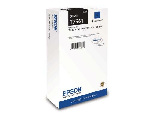 Tinte Epson T7561, schwarz WF 8010/8090/8510/8590