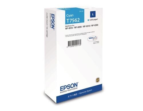 Tinte Epson T7562, cyan WF 8010/8090/8510/8590
