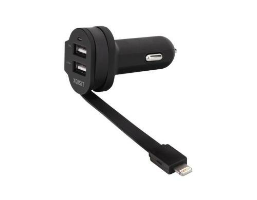 Xqisit Dual USB Car Charger 6A mit 2 USB Ausgängen lightning