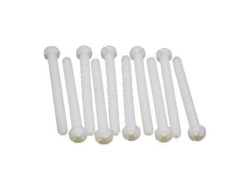 EP M5x40mm Nylon-Schraube, 10 Stk.