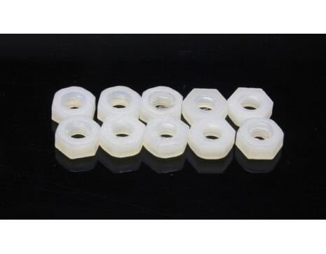 EP M2  D4xH1.6mm Nylon-Mutter, 10 Stk.