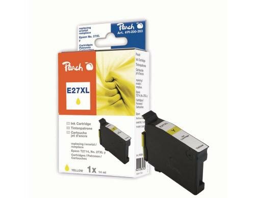 Peach Tinte Epson T2714 Nr. 27XL yellow 14ml 1100 Seiten