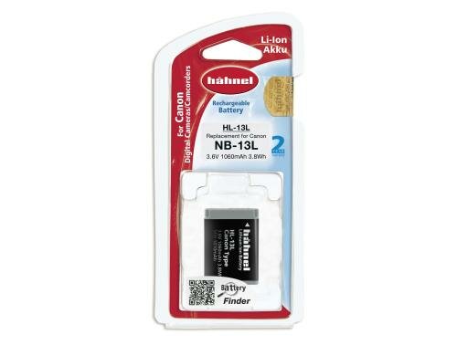 Hähnel Ersatzakku HL-13L , für Canon NB-13L Lithium-Ionen-Akku, 3.6V 1060mAh