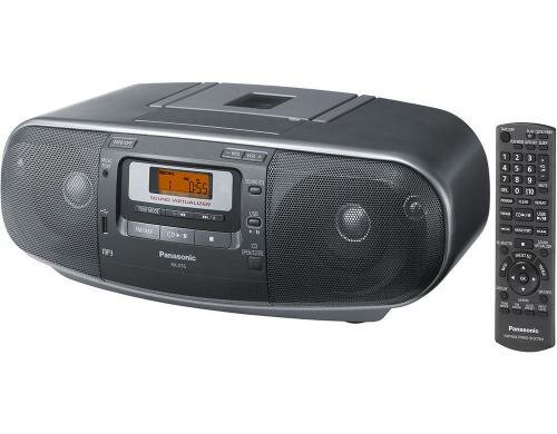 Panasonic RX-D55AEG-K, Radiorecorder schwarz, 20 Watt