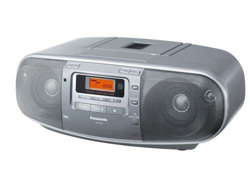 Panasonic RX-D50AEG-S, Radiorecorder schwarz, 6 Watt
