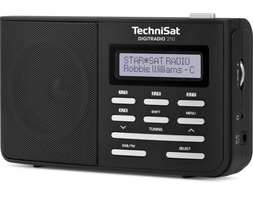 Technisat DigitRadio 210, DAB-Radio DAB+, UKW, Batterie und Netzteil