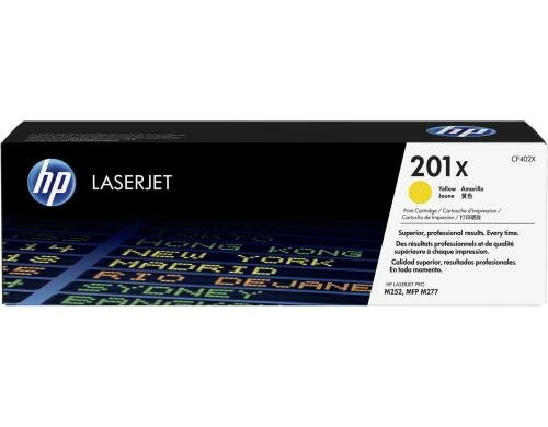 HP Toner 201X - Yellow (CF402X) Seitenkapazität ~ 2300 Seiten