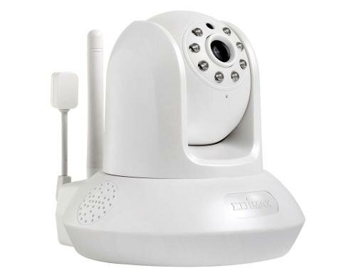 Edimax IC-7113W, WLAN, Tag/Nacht, Motor bis 1280x720, 8xInf.-LED, PIR, Feuchtsensor