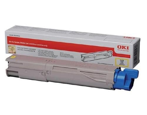 Toner Yellow zu OKI MC853/873 45862837, 7300 A4 Seiten