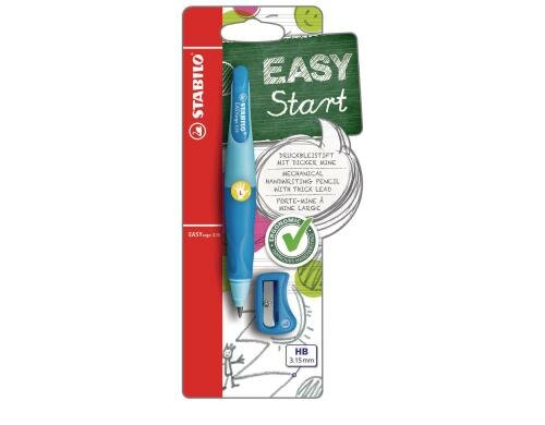 STABILO EASYergo 3.15 START links, blau inkl. Spitzer