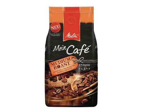 Melitta Kaffeebohnen Mein Cafè Medium Roast Packung à 1kg