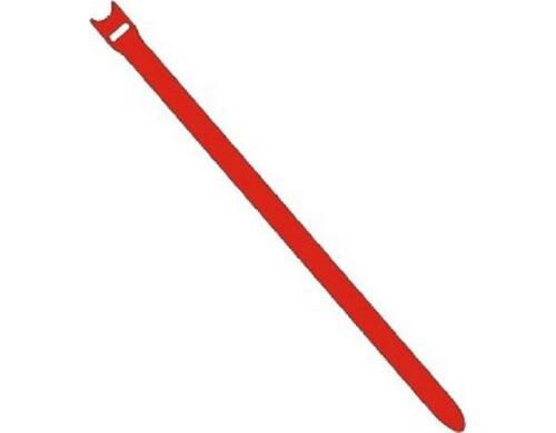 Fastech Klettkabelbinder ETK-7-2 Strap 10 Stück, 7x200 mm, rot