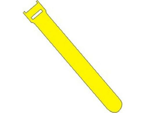 Fastech Klettkabelbinder ETK-3-2 Strap 100 Stück, 13x200 mm, gelb