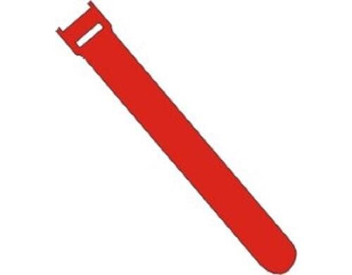 Fastech Klettkabelbinder ETK-3-2 Strap 100 Stück, 13x200 mm, rot