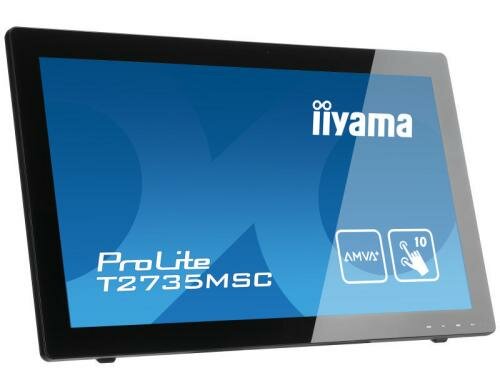 iiyama T2735MSC-B2 27 LED Touchscreen DVI, VGA, HDMI, Lautsprecher, 5ms, 16:9