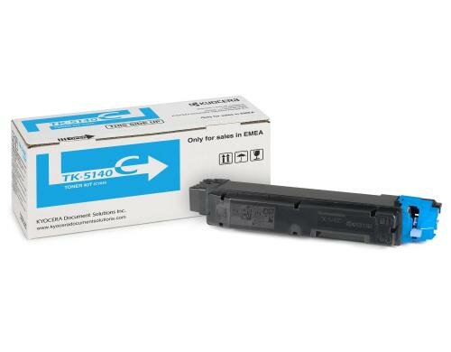 Toner Kyocera TK-5140C,zu M6x30cdn/P6130cdn cyan, ca. 5000 S. bei 5% Deckung