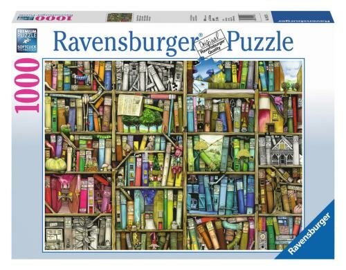 Ravensburger Puzzle, Magisches Bücherregal Puzzleteile: 1000, Alter: 14+