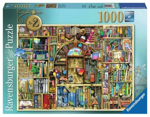 Ravensburger Puzzle, Mag. Bücherregal Nr. 2 Puzzleteile: 1000, Alter: 14+