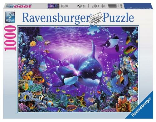 Ravensburger Puzzle, Unterwasserromantik Puzzleteile: 1000, Alter: 14+