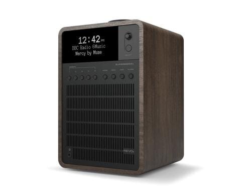 Revo SuperSignal, DAB+ Radio FM, Bluetooth, Walnuss / Schwarz