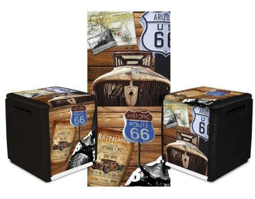 ArtPlast Homebox Route 66 CB1R66 Höhe 57cm, Breite 54cm