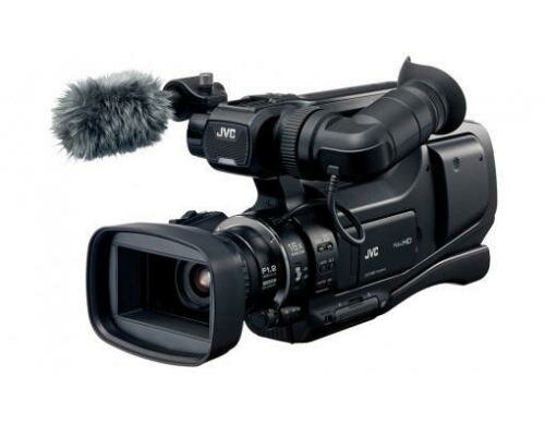 JVC Camcorder GY-HM70E schwarz FullHD 1/2.33 CMOS 12 Mio., 10x opt. Zoom