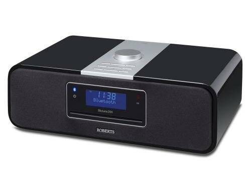 Roberts Blutune 200, schwarz DAB+ HiFi System mit Bluetooth & CD Player