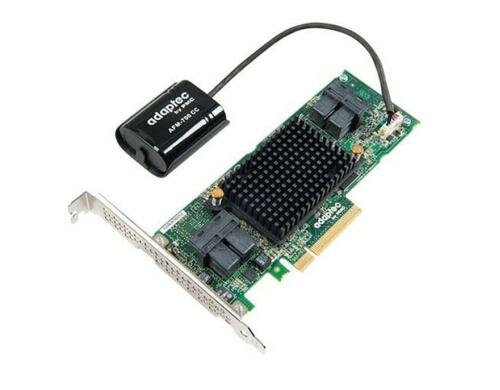 Adaptec RAID 81605Z V2: PCI-Ex8 RAID-Kontr. 12Gbps SAS3, MD2, 4xSFF-8643