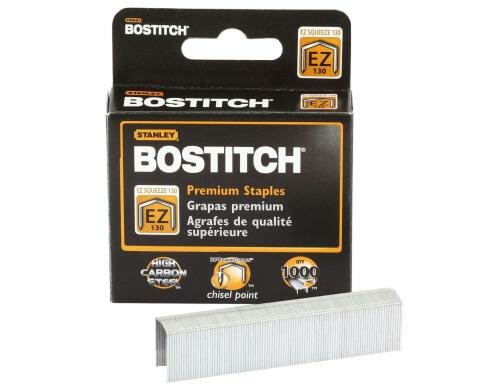 Bostitch Heftklammern zu B8130 Stahl, Inhalt 1000 Stück