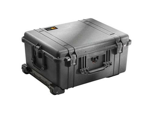 PELI Kunststoffkoffer 1610, schwarz mit Schaumstoffeinlage