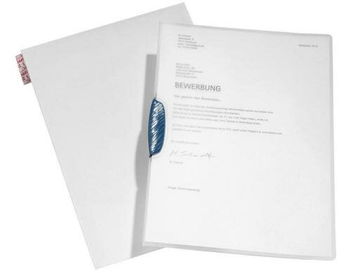 Durable Bewerbungs-Set Swingclip dunkelblau