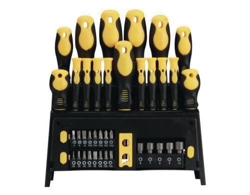 Toolland Schraubenzieher/Bit-Set 39- teilig HSET23