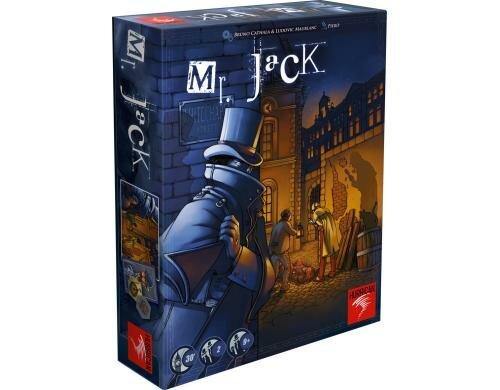 Mr Jack London Alter: 9+, für 2 Spieler