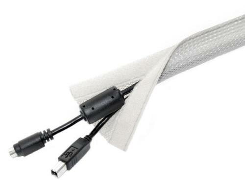 M Universal Cable Sock Velcro Silber 2m M Universal Cable Sock Velcro Silber 2m