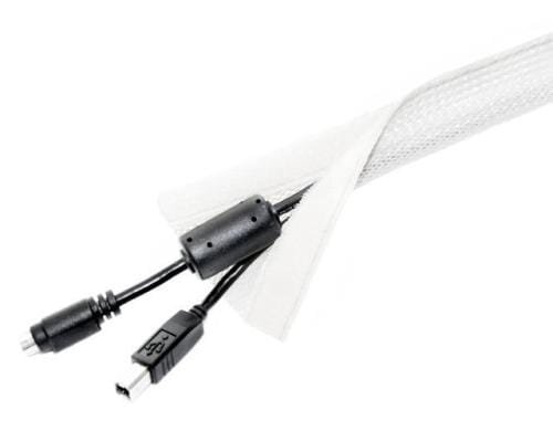 M Universal Cable Sock Velcro White 2m M Universal Cable Sock Velcro White 2m