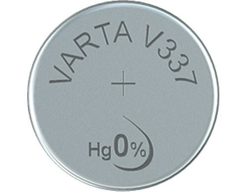 VARTA Knopfzelle V437, 1.55V, 10Stk vergl. Typ 337