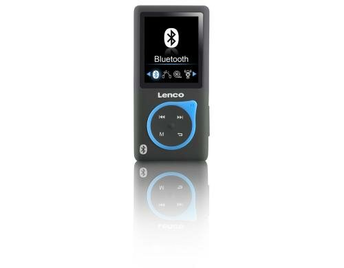 Lenco Xemio-767 BT, MP3 Player, 8GB, blau 1.8 TFT Display, micro SD Slot