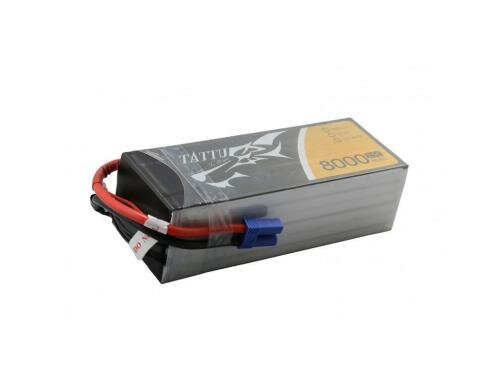 Tattu LiPo-Akku 22.2V 8000mAh 25C 165x65x53mm/1194g