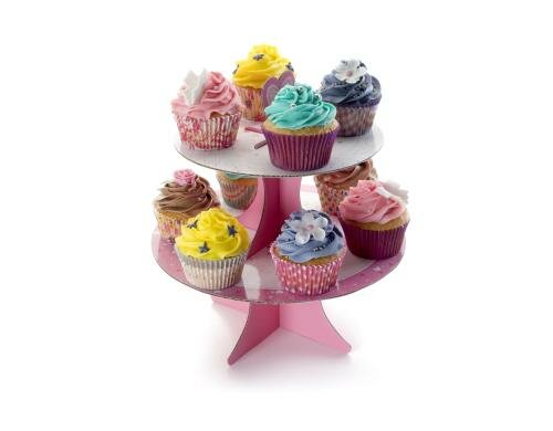 Ibili Cupcake Butler rosa für 10-12 Cupcakes