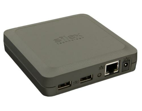 Silex DS-510: IP Gigabit LAN USB2.0 Server 2xUSB2.0 Geräte Server und Printerserver