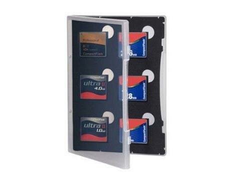 Gepe Card Safe Store CF, schwarz 6 CF Karten