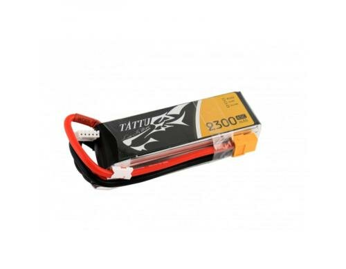 Tattu LiPo-Akku 14.8V 2300mAh 45C 106x34x29mm/231g