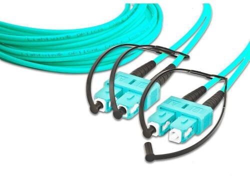 Lightwin LWL Duplex Patchkabel Multimode 50/125µm, SC-SC, 20.0m OM3