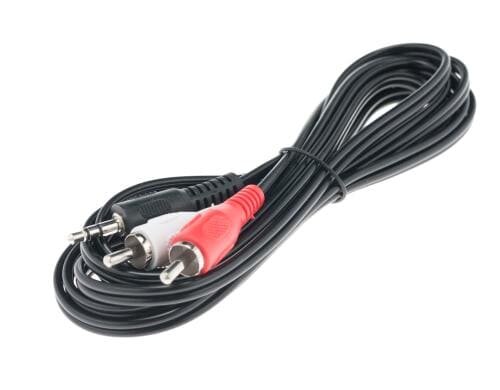 Swisscom Audio cable stereo 3.5mm - 2x cinch, 2.5m