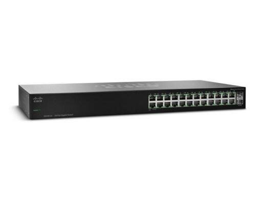 Cisco SG110-24: 24 Port Switch 22xGE, Montage: Rack, lüfterlos