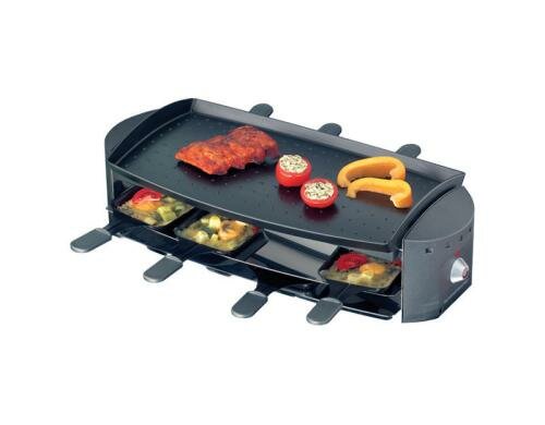 Rommelsbacher Raclette Grill 20.RC 1200 Raclette und Grillgerät für 8 Personen